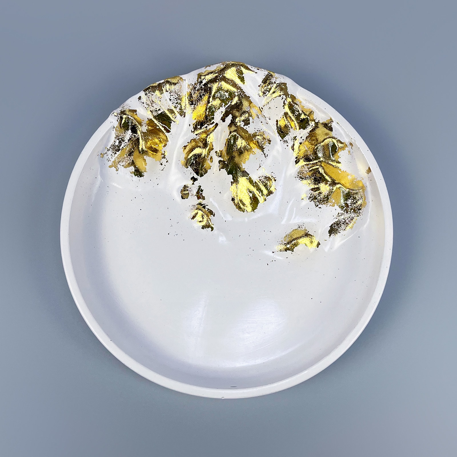 Таця Золоті Гори | Гіпсовий Виріб від майстерні "Щаслива Качка" - Слайд 2