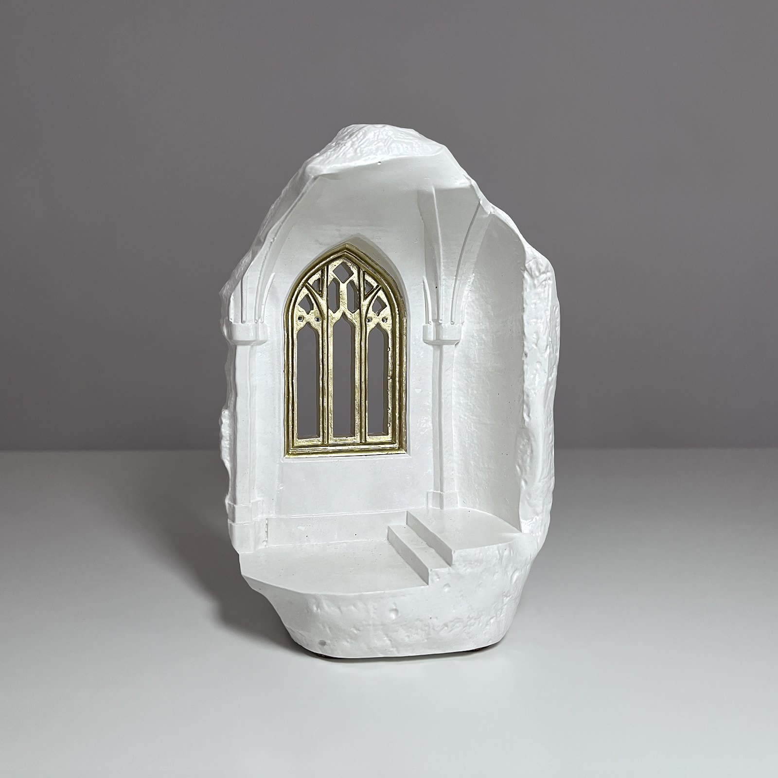 Підсвічник Чарівний Замок з Чайною Свічкою | Гіпсовий Виріб від майстерні "Щаслива Качка" - Слайд 10