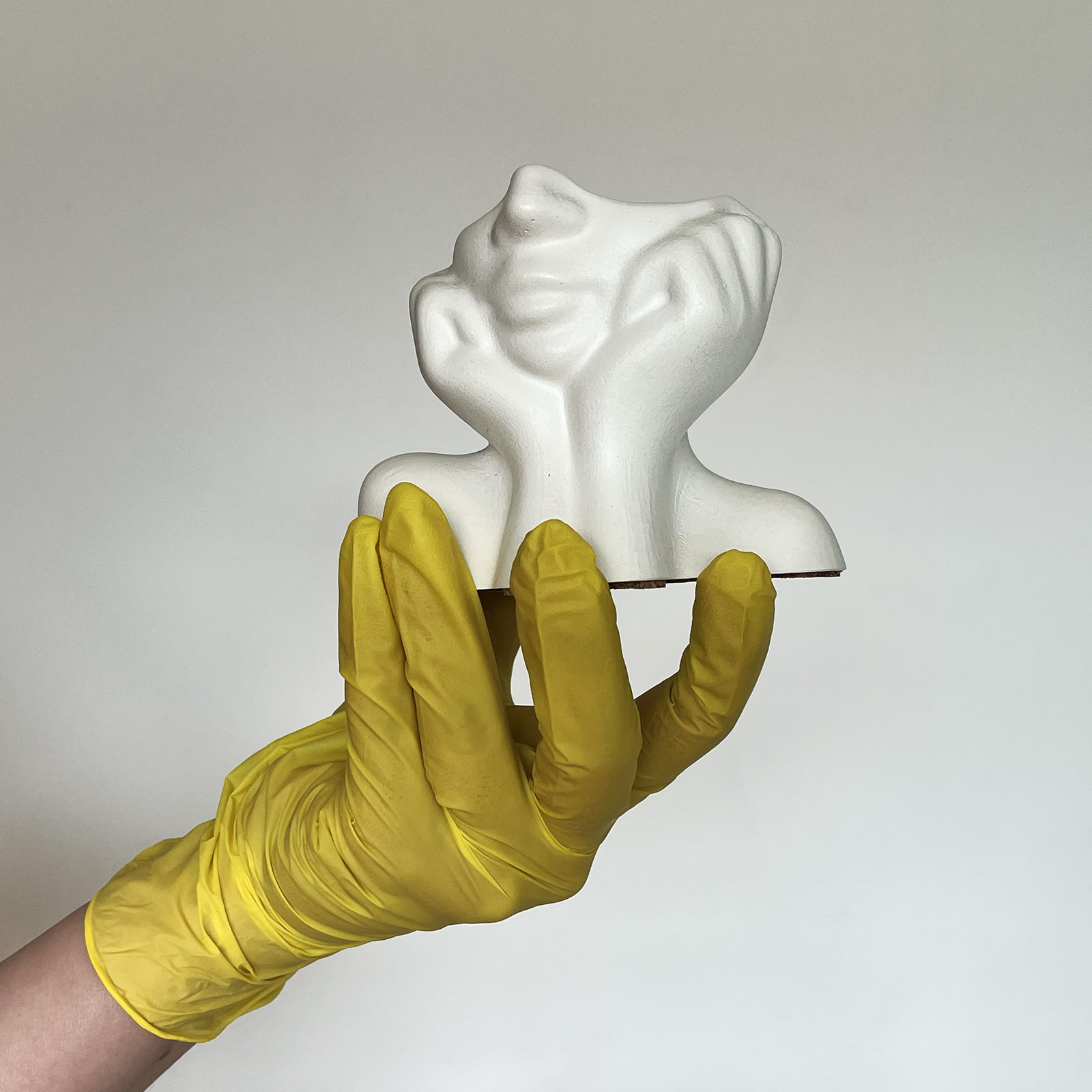 Кашпо Ніжна Мрійниця | Гіпсовий Виріб від майстерні "Щаслива Качка" - Слайд 8