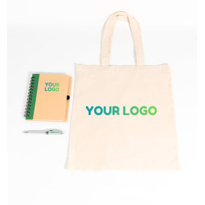 Eco Notebook Set & Totebag
