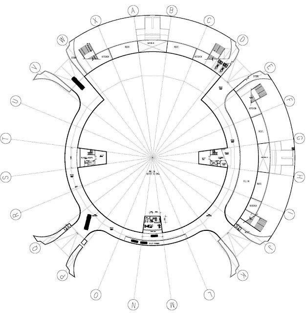 National Indoor Stadium - Ground Floor View 1