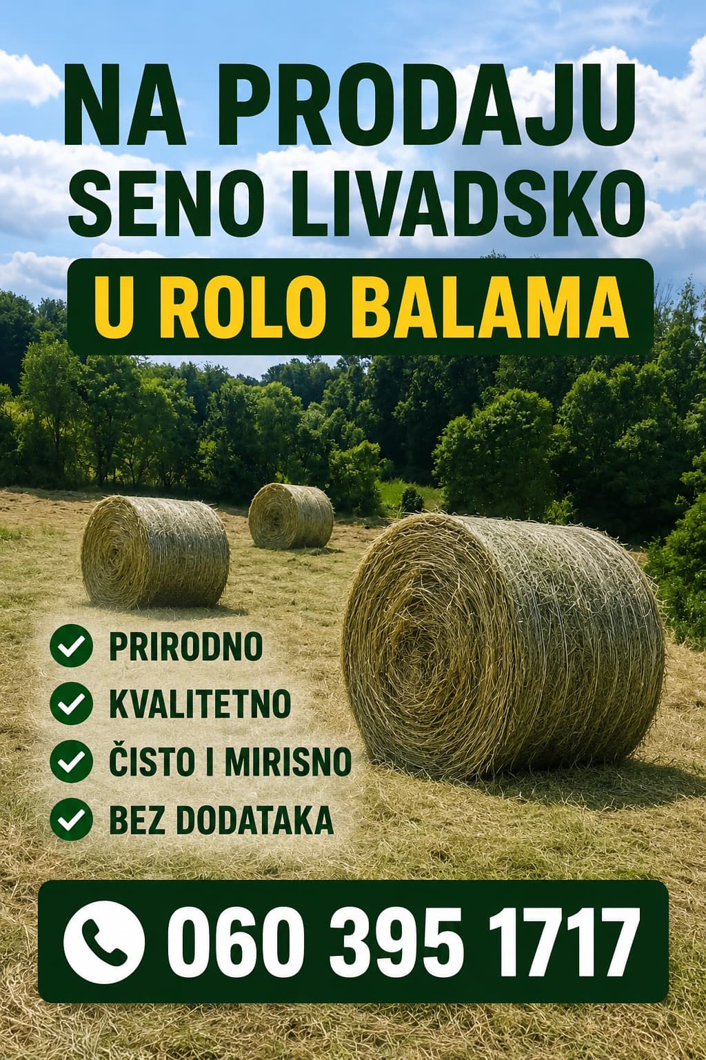 Seno na prodaju - Slika 1