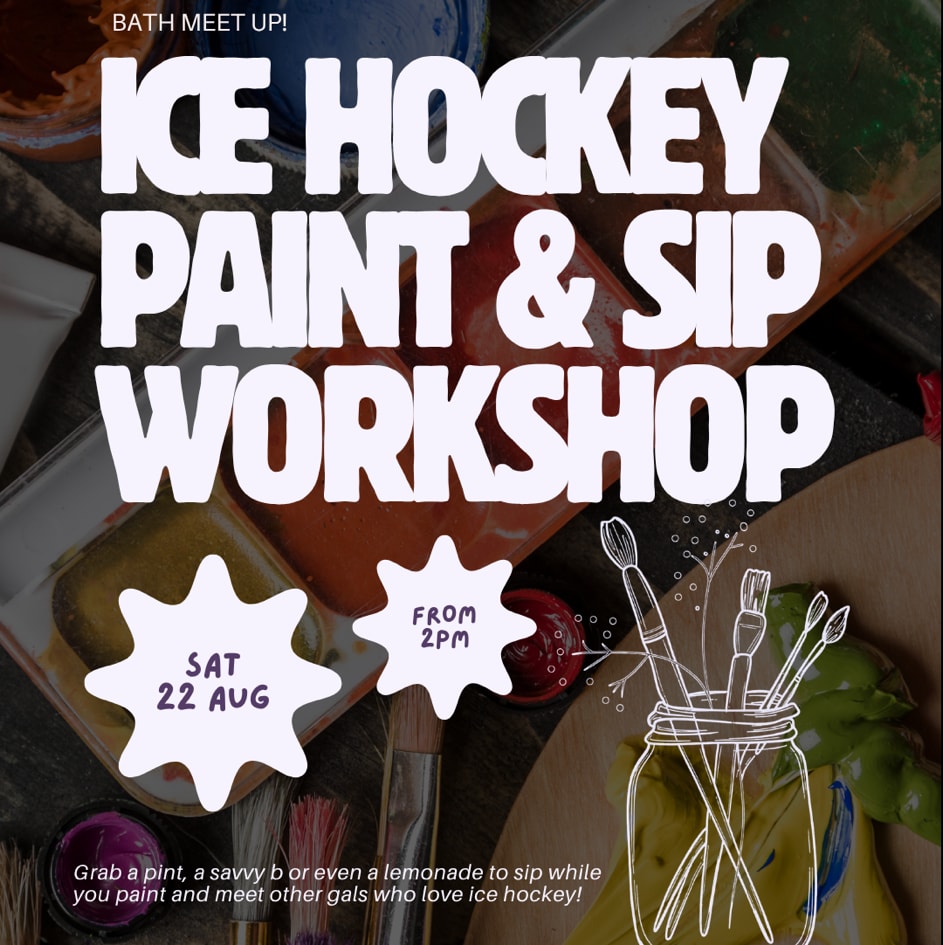 Ice Hockey Paint & Sip Workshop