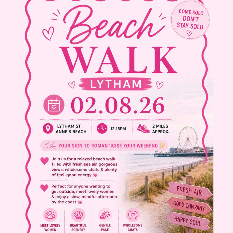 Lytham Beach Walk