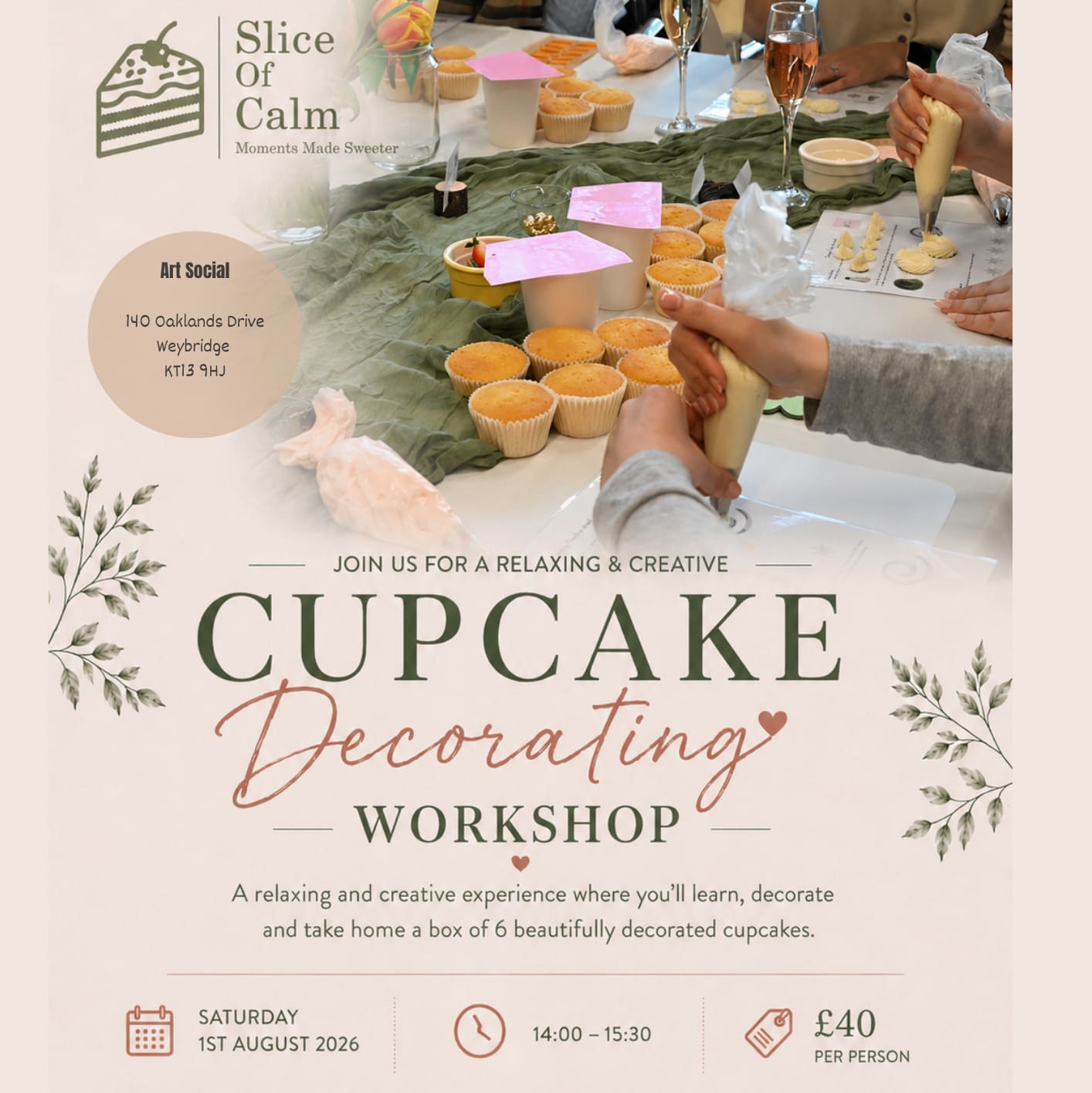 Cupcake Decorating Workshop