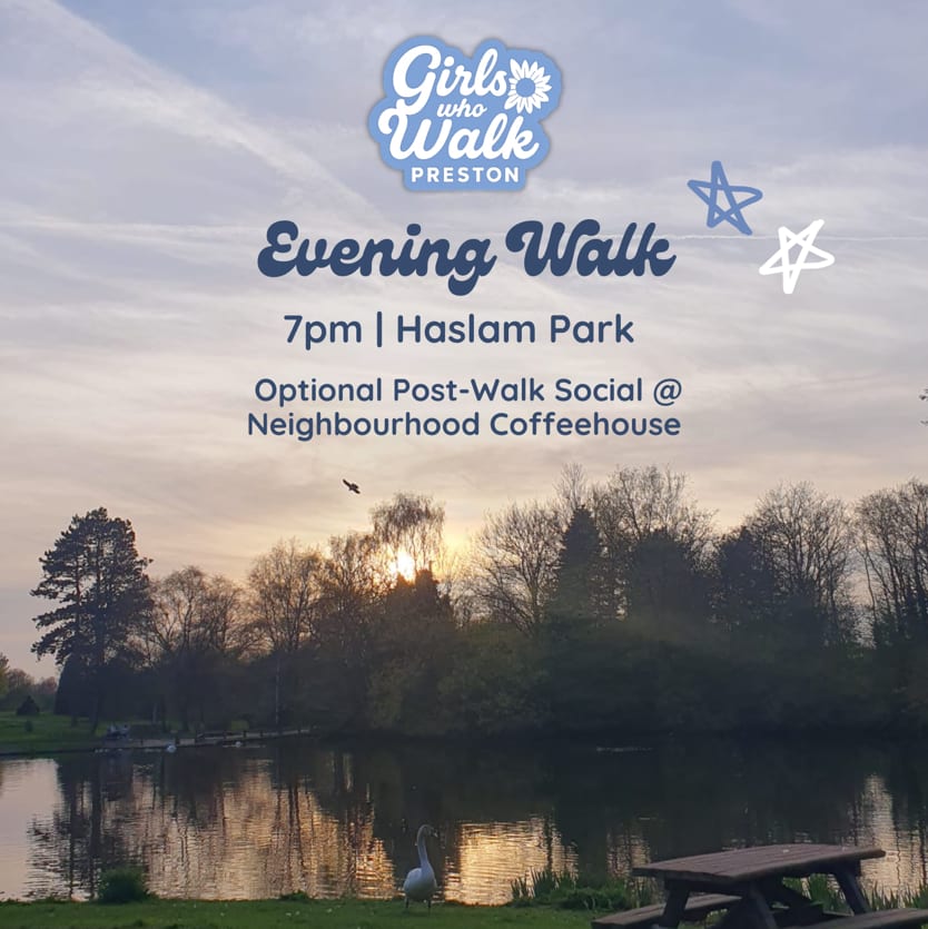 Evening Walk @ Haslam Park 🌞🫶🏼✨️