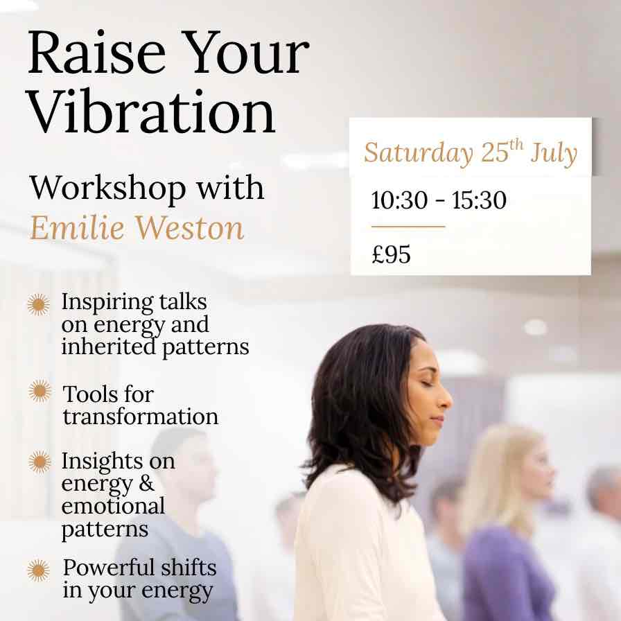 Raise Your Vibration Workshop