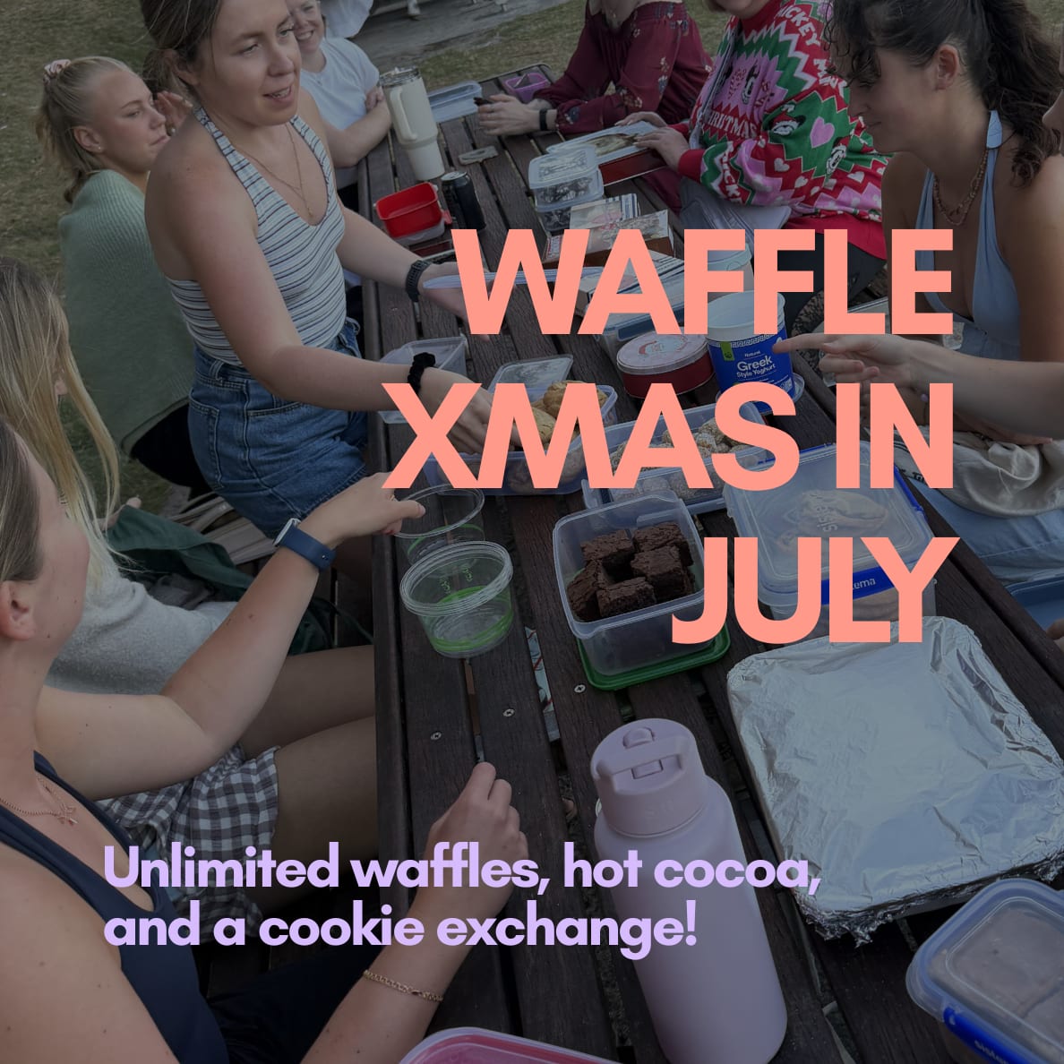 XMAS in July + Cookie Exchange + Waffle Bar