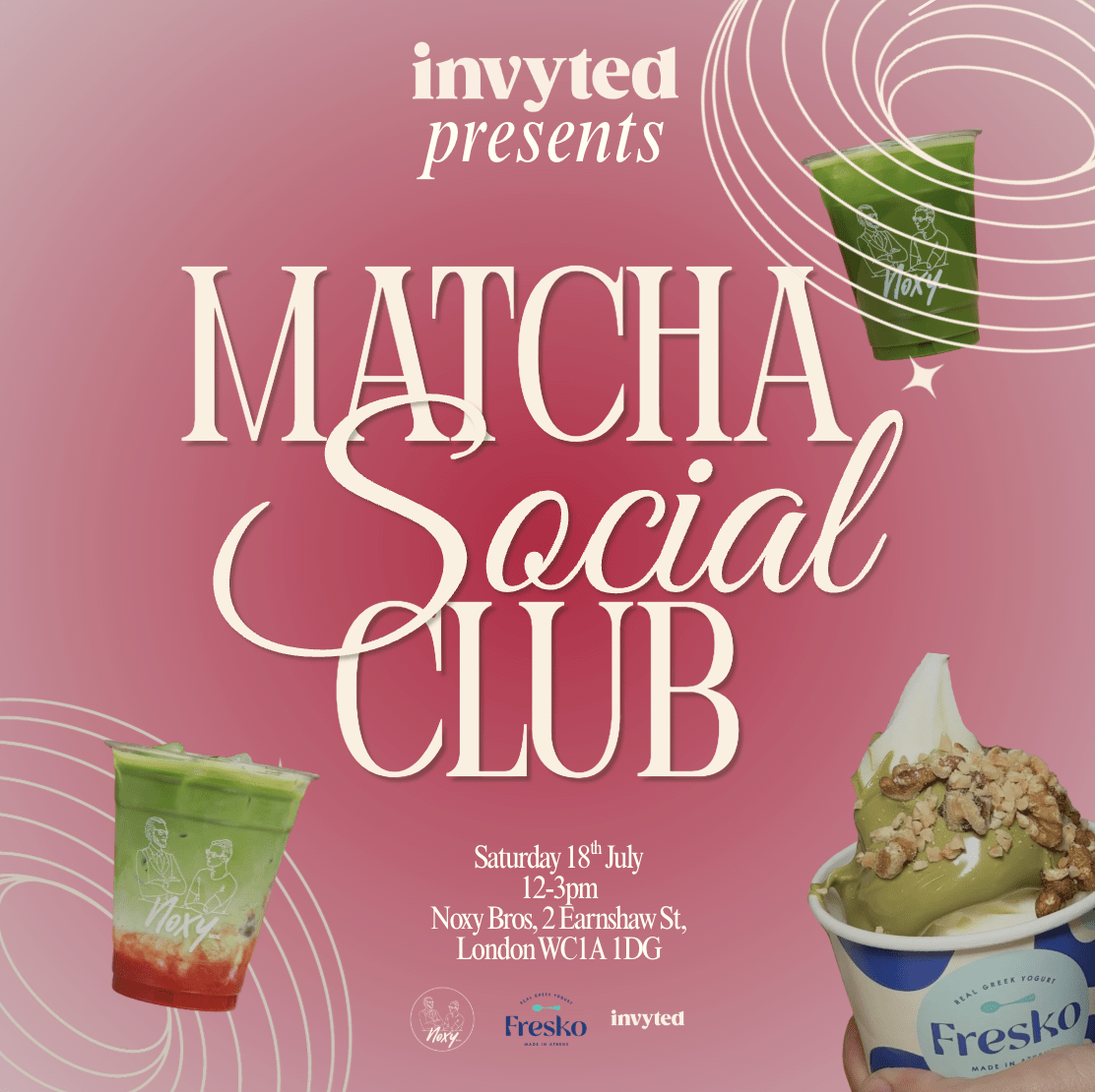 Invyted x Noxy Bros: Matcha Social Club
