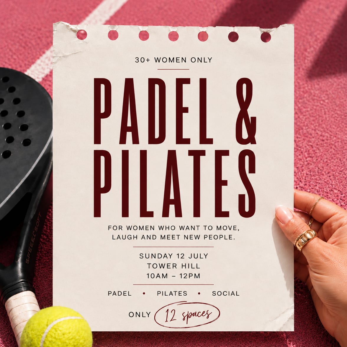 Padel and Pilates (Women 30+)