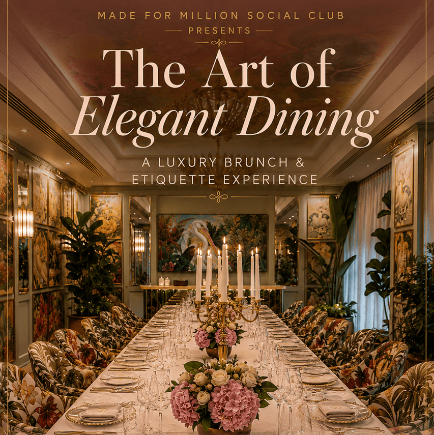 Etiquette Brunch - The Art of Elegant Dining