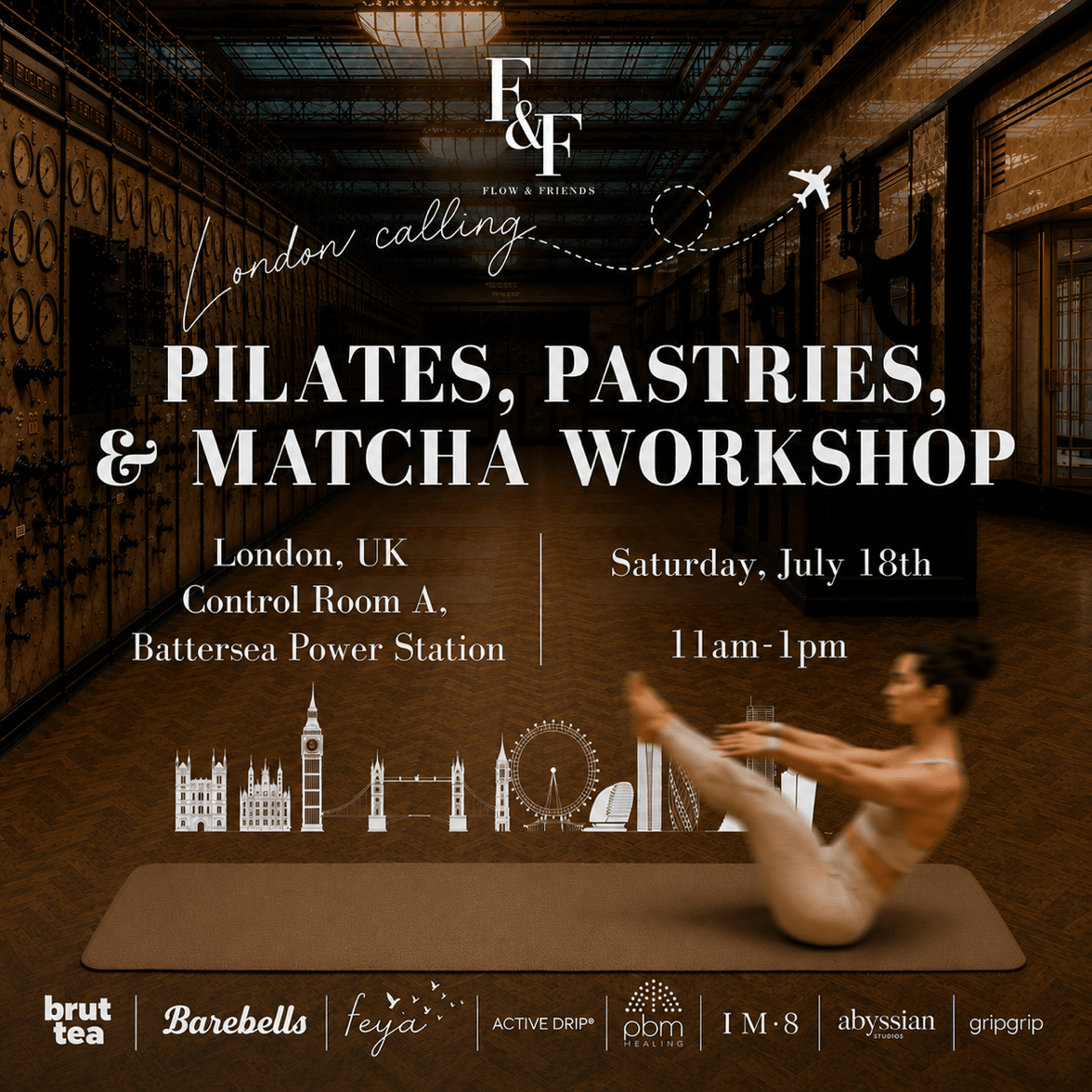Pilates, Pastries, & Matcha Workshop