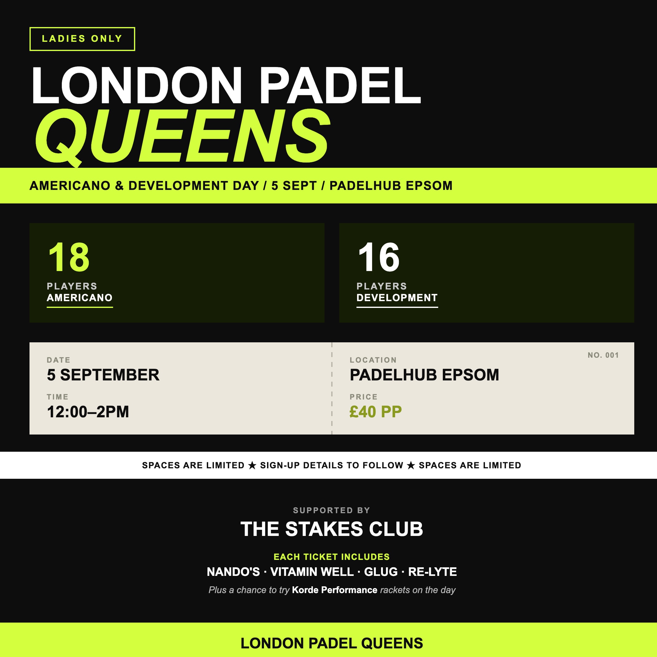 London Padel Queens Social