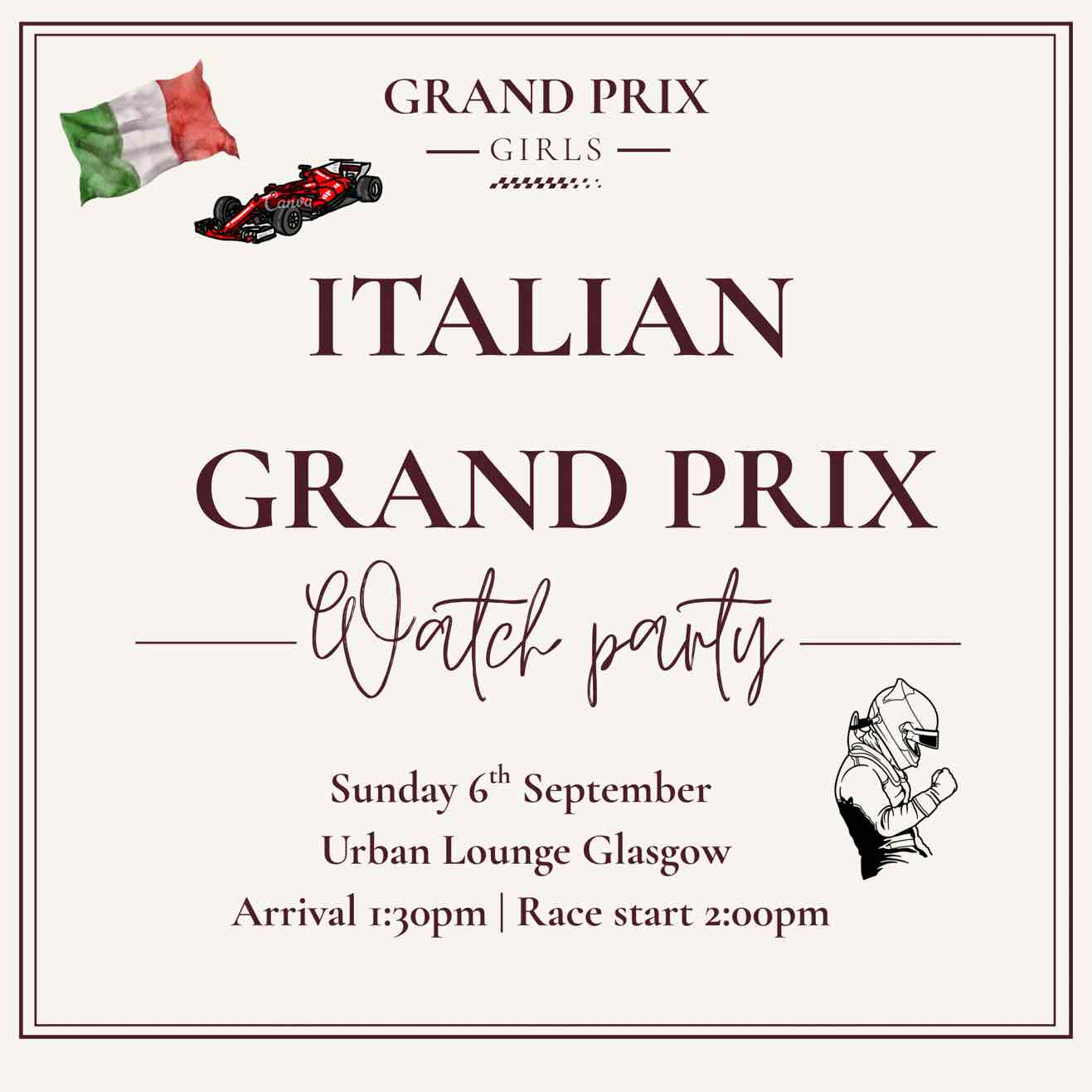 Italian Grand Prix Watch Party
