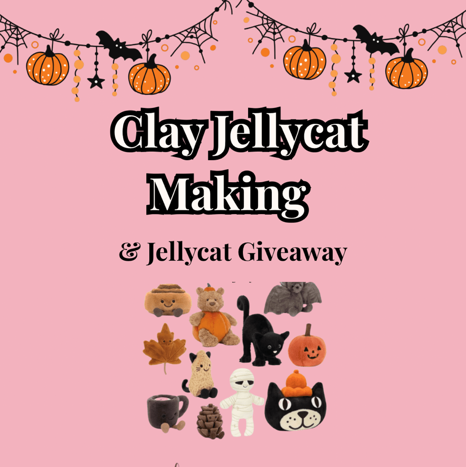 Spooky Clay Jellycat Making & Giveaway