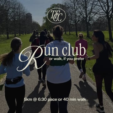 GAILsxTFCC run club - Clapham