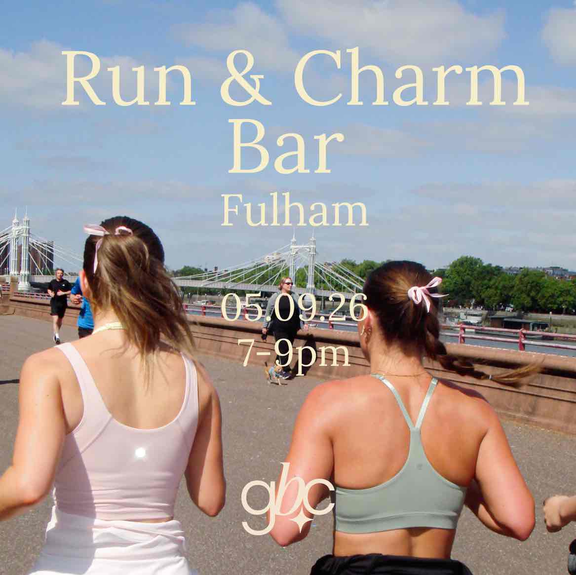 Girlie 5k, Coffee & Trainer Charm Bar 💗🏃♀️🌷