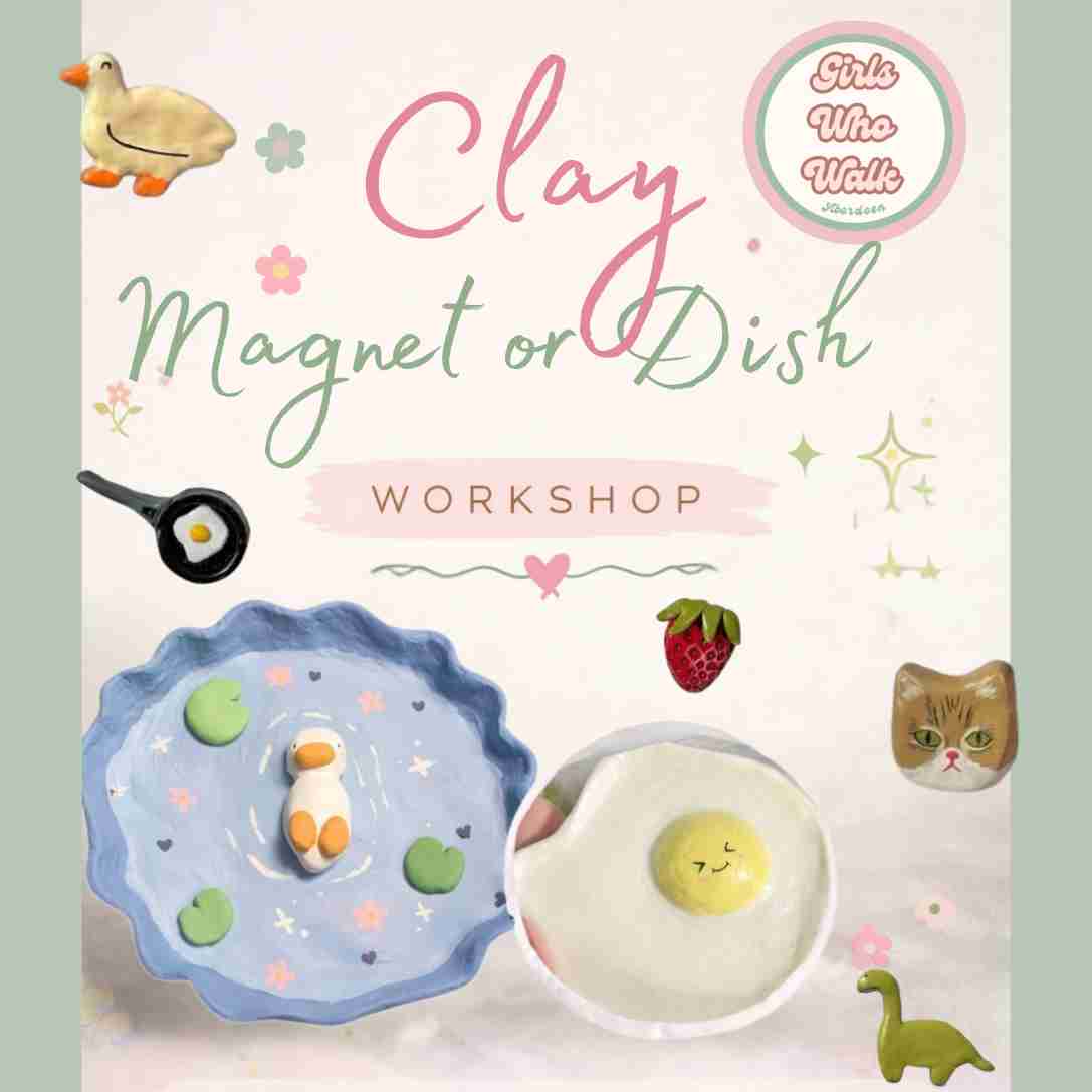 Clay Magnet and Jewellery Dish Workshop