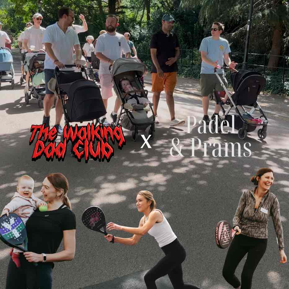 Padel & Prams x The Walking Dads Club 