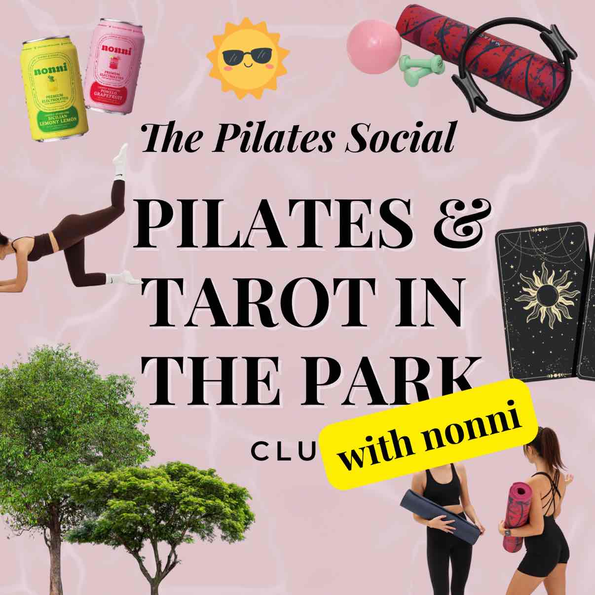 Pilates & Tarot in the park