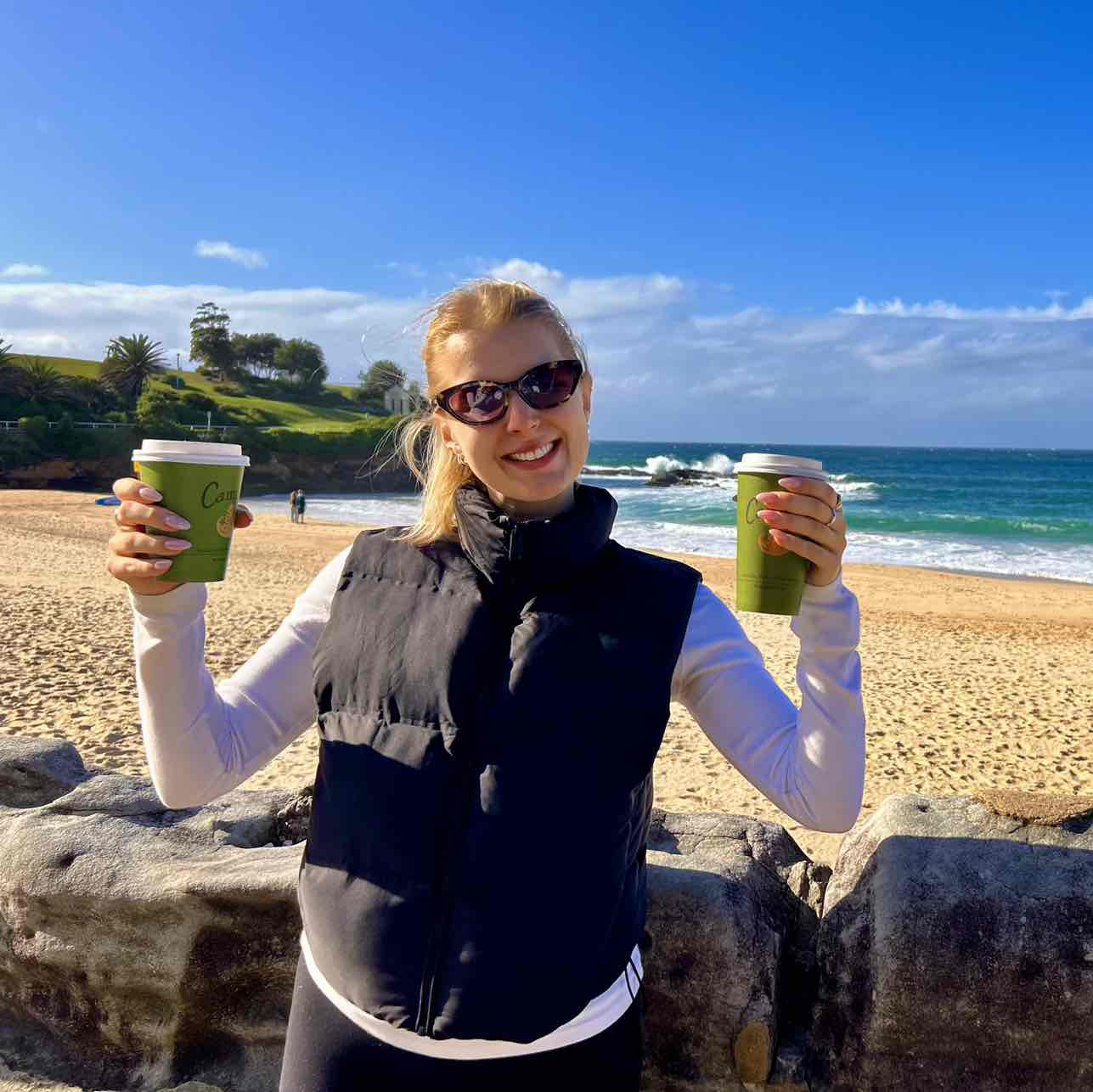 Coffee & coastal walk