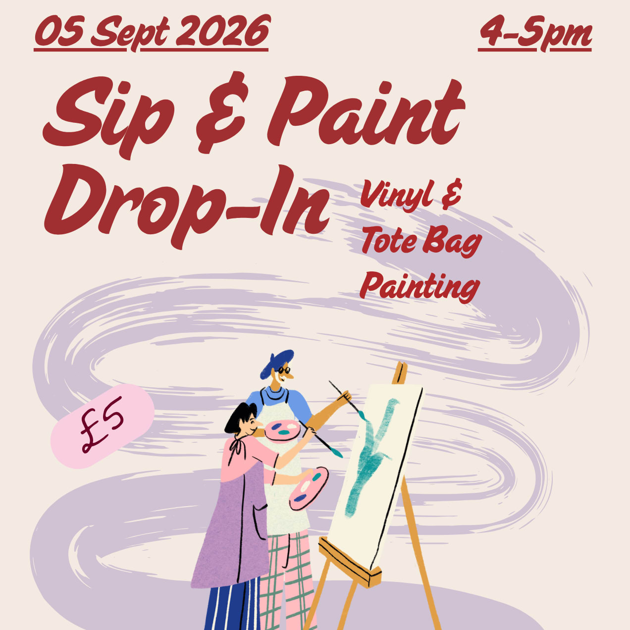 Sip & Paint Workshop Drop-In
