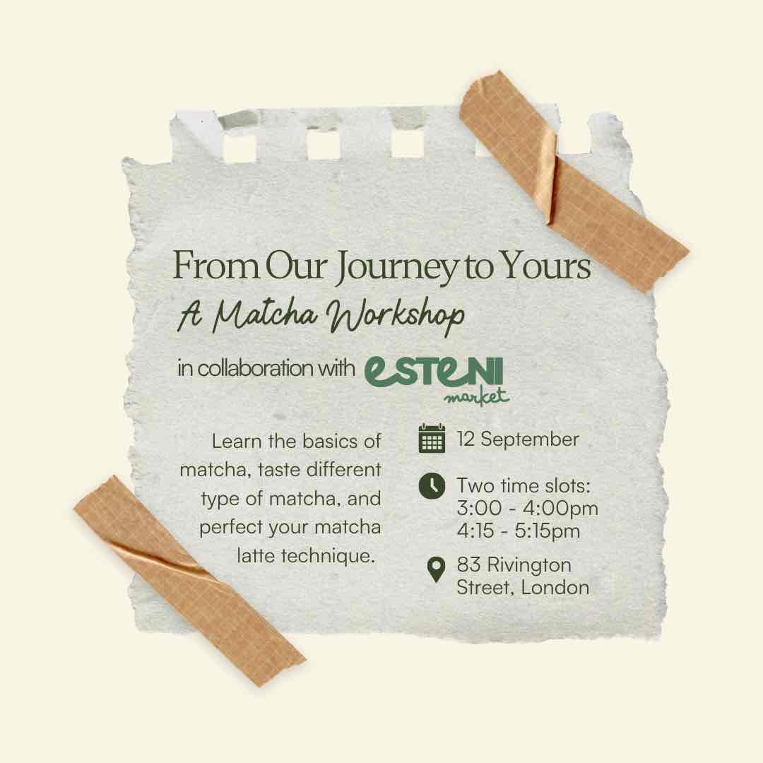 From Our Journey to Yours: A Matcha Workshop 2 event image