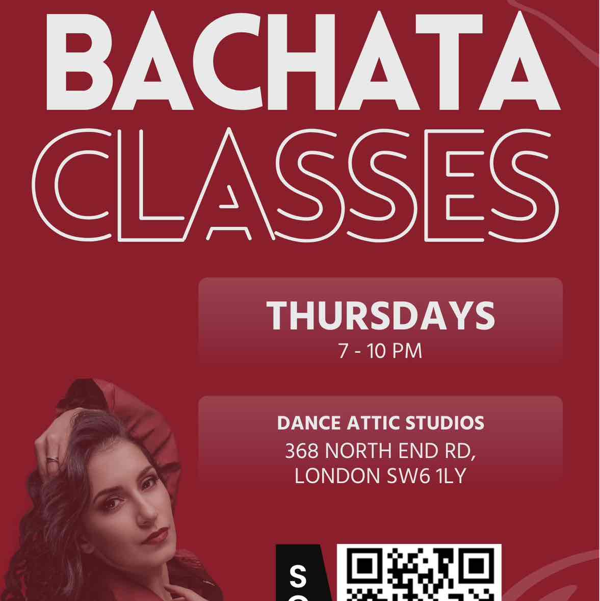 Bachata Classes, every Thursday
