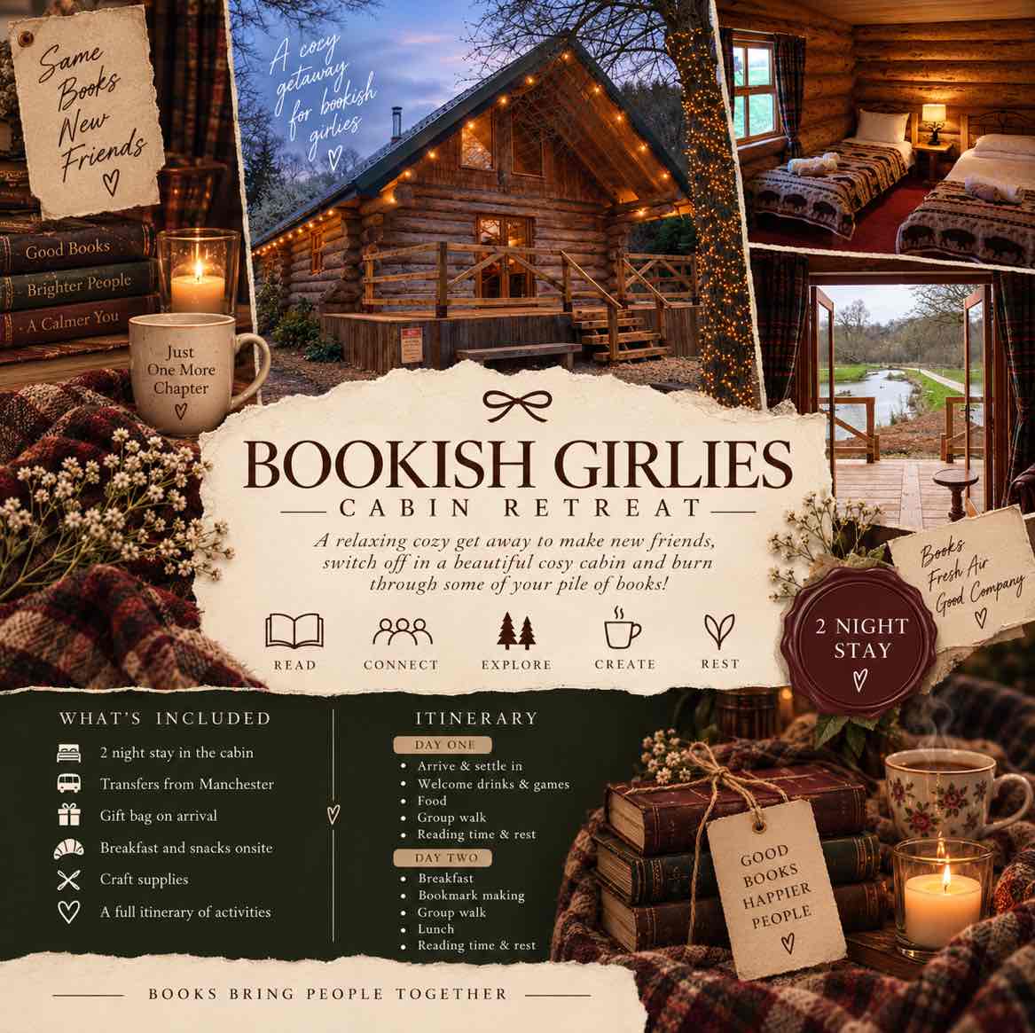reading retreat 🍂📚