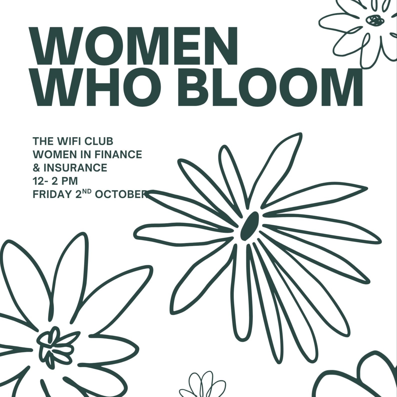 Women Who Bloom — By The WIFI Club