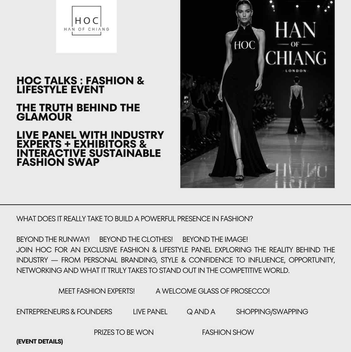 HOC TALKS: FASHION & LIFESTYLE
event image
