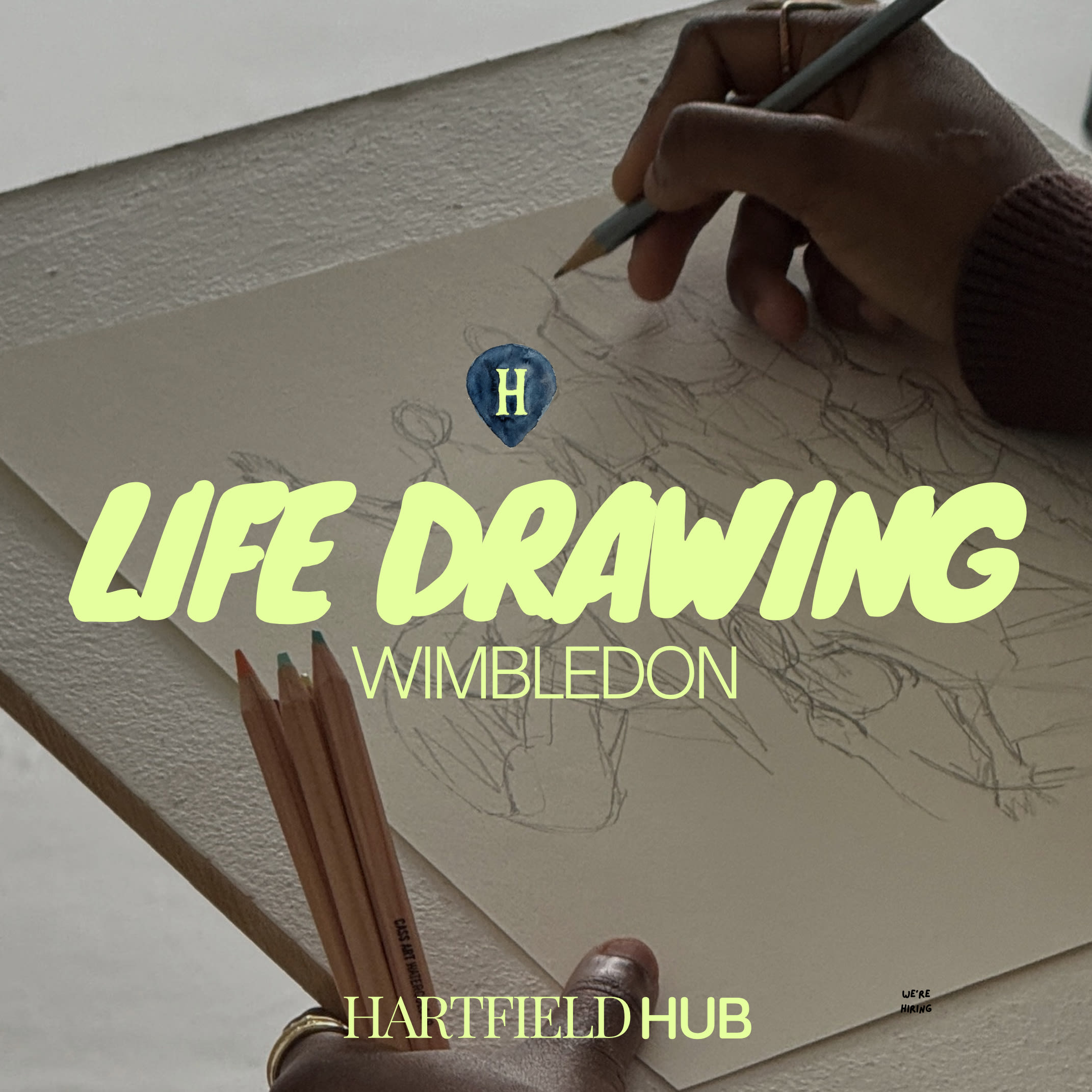 Life Drawing at Hartfield Hub event image