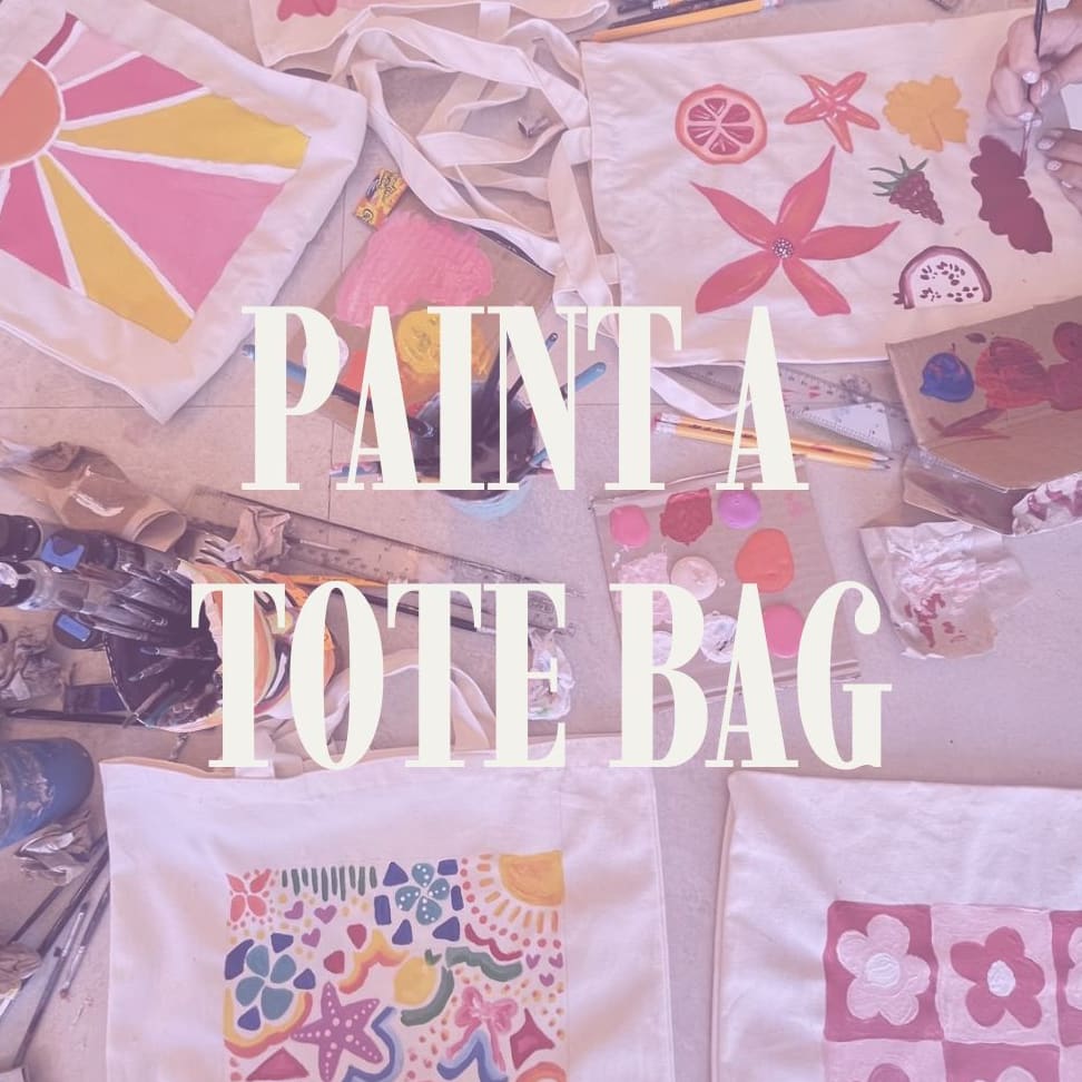 🎨Tote Bag Painting 