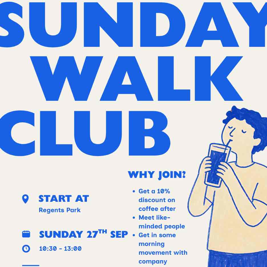 First ever Sunday walk