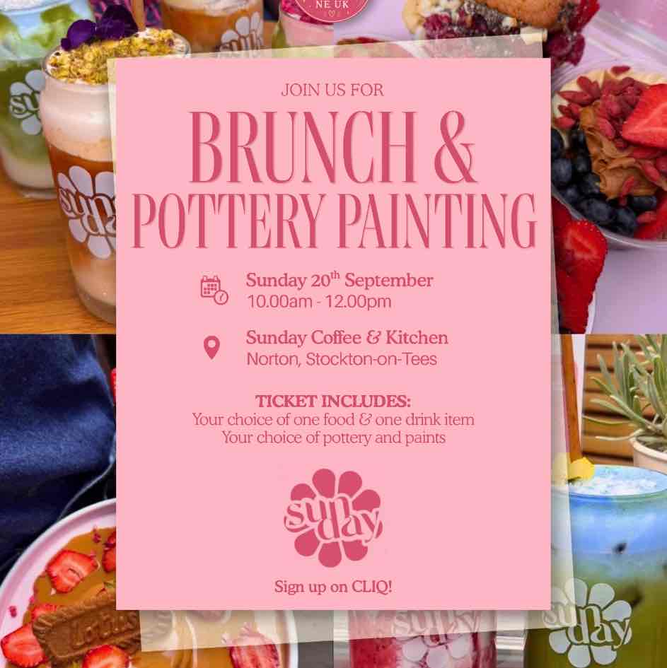 Brunch & Pottery Painting
