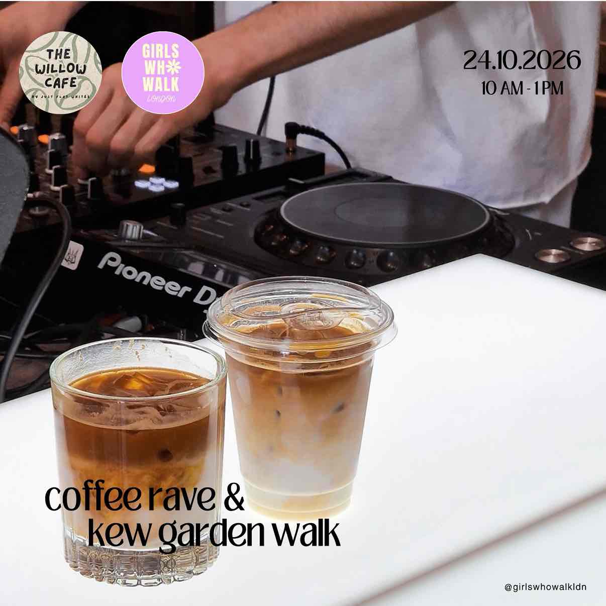 Coffee Rave & Kew Walk ☕️🎶🌿