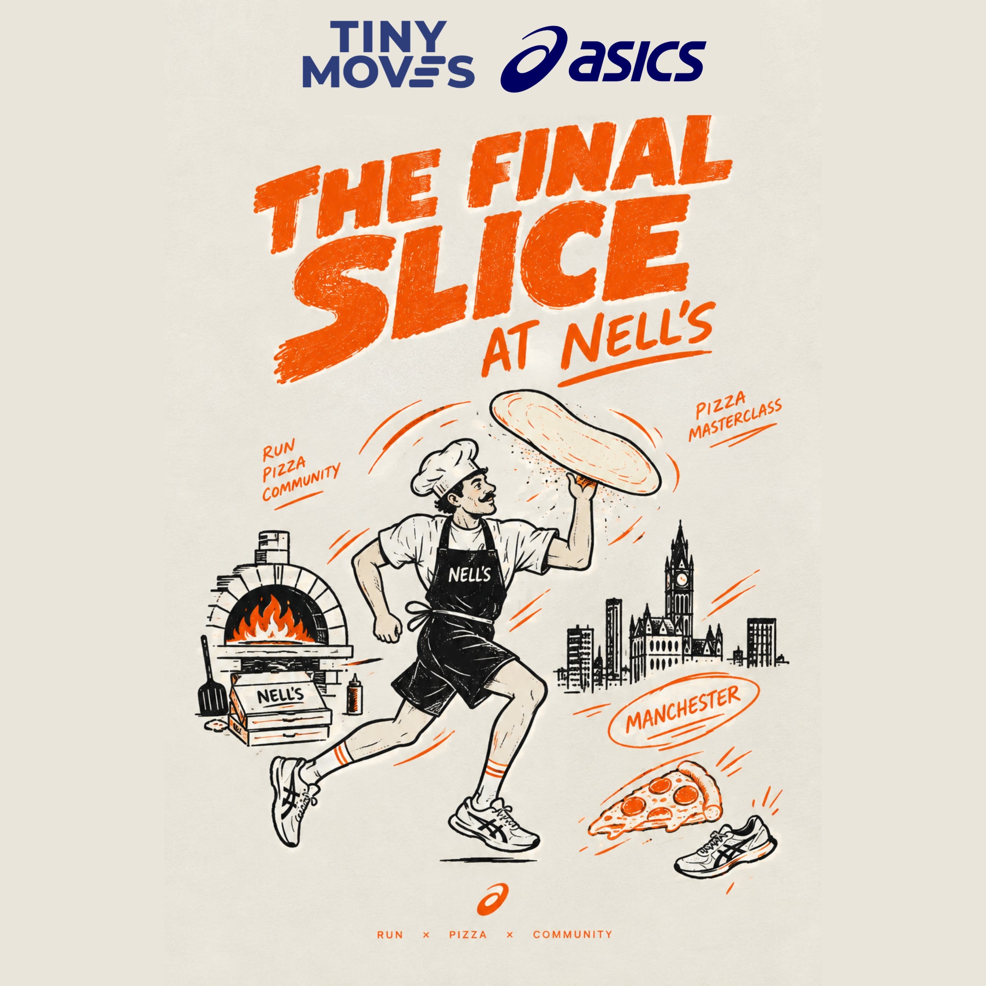 ASICS x Tiny Moves: The Final Slice at Nell's. MCR