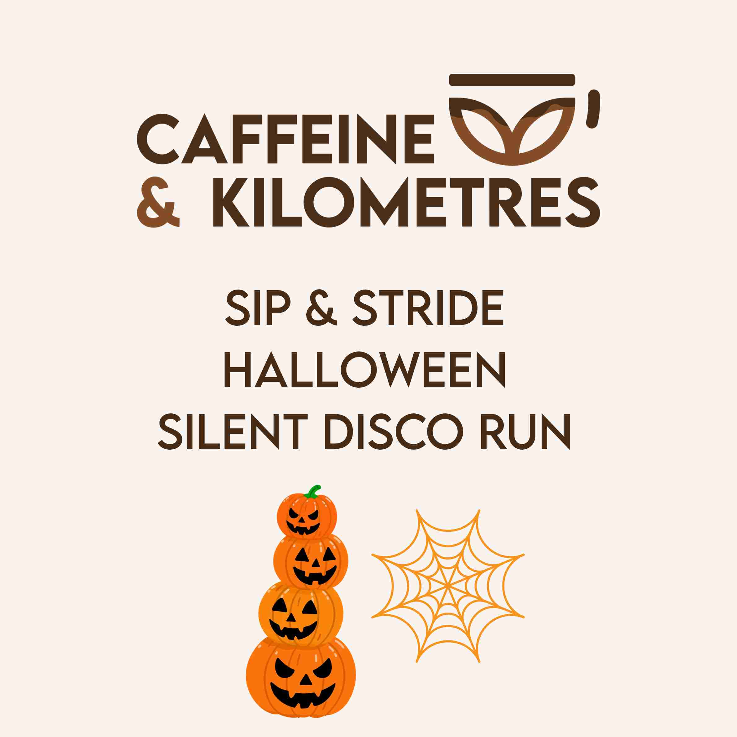 Sip & Stride Halloween Silent disco