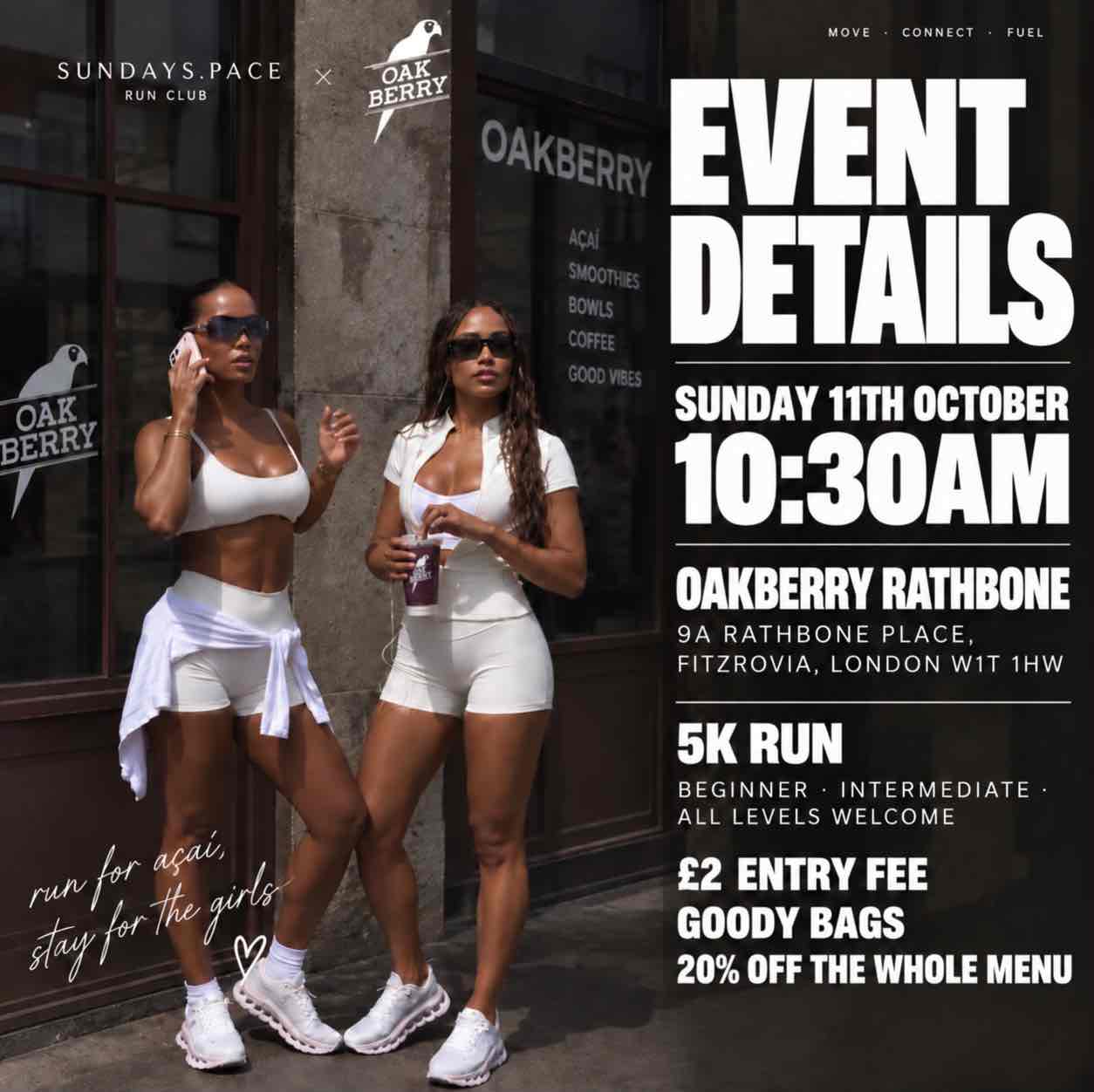 Sunday’s pace X Oakberry 
