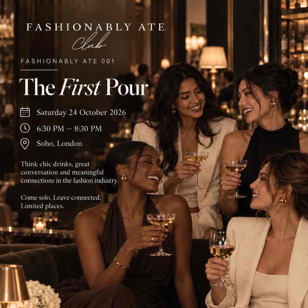 Fashionably Ate 001: The First Pour