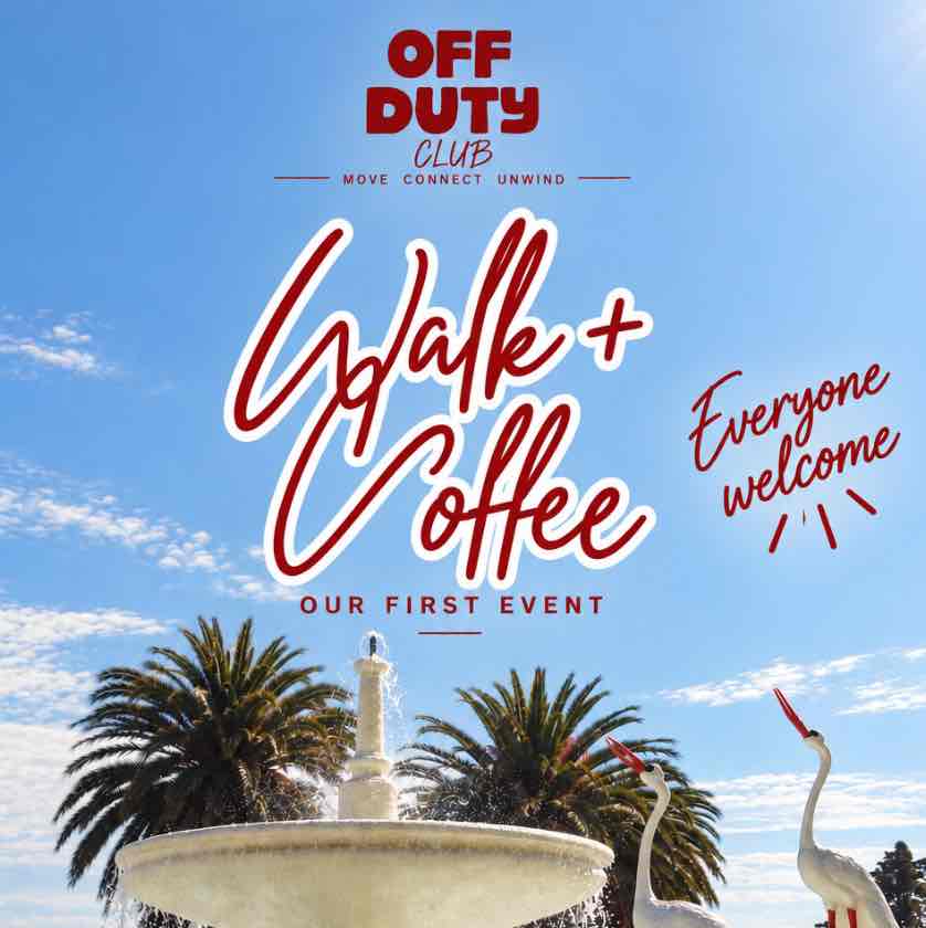 Off Duty Club first event - Walk + Coffee