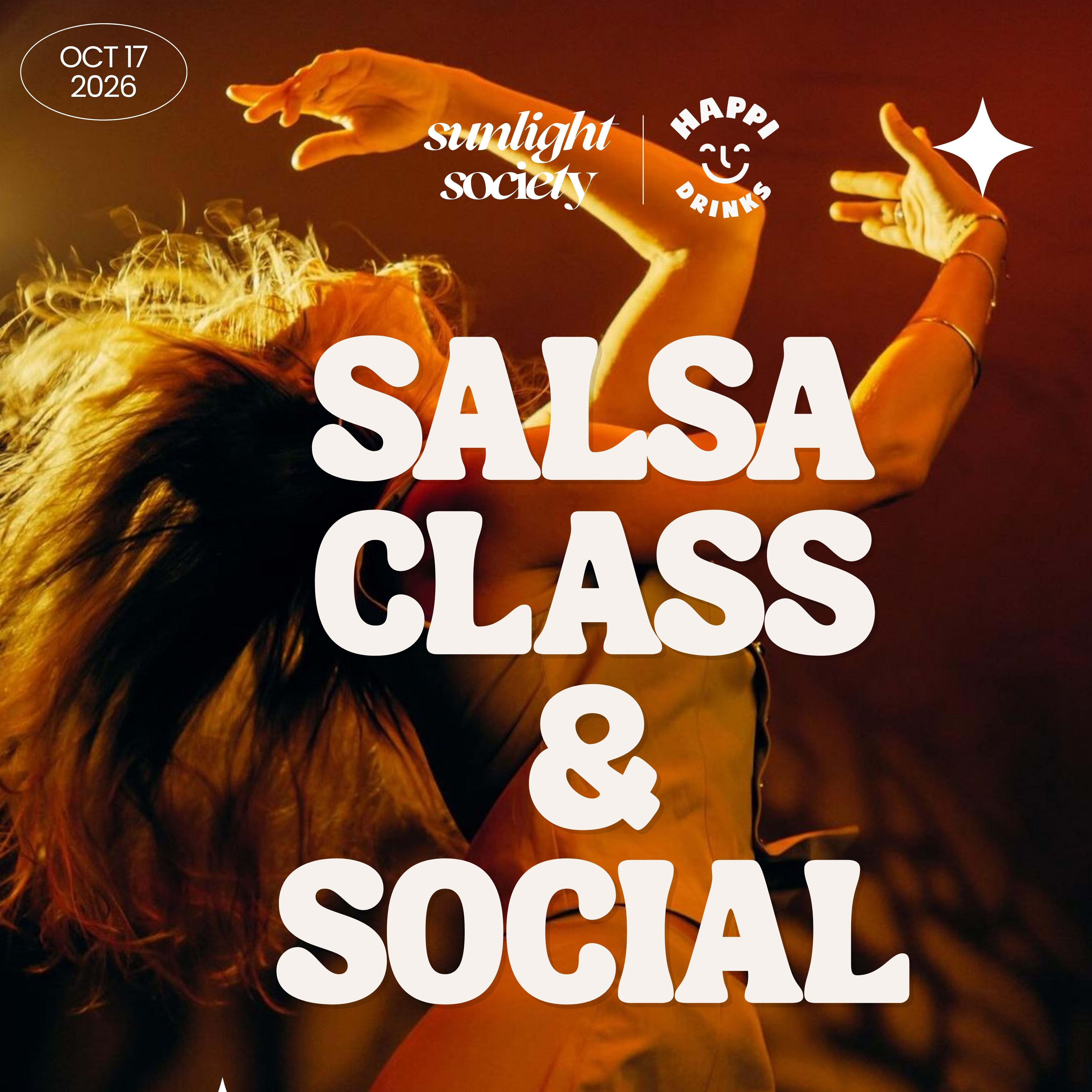 beginner salsa class & social 💃🌹