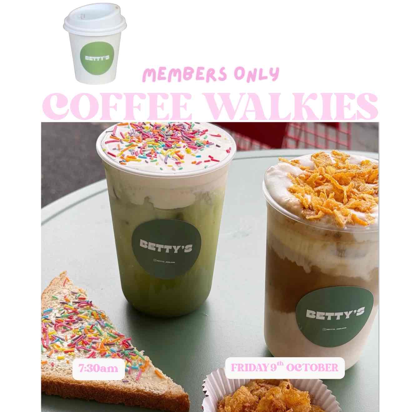 Members coffee