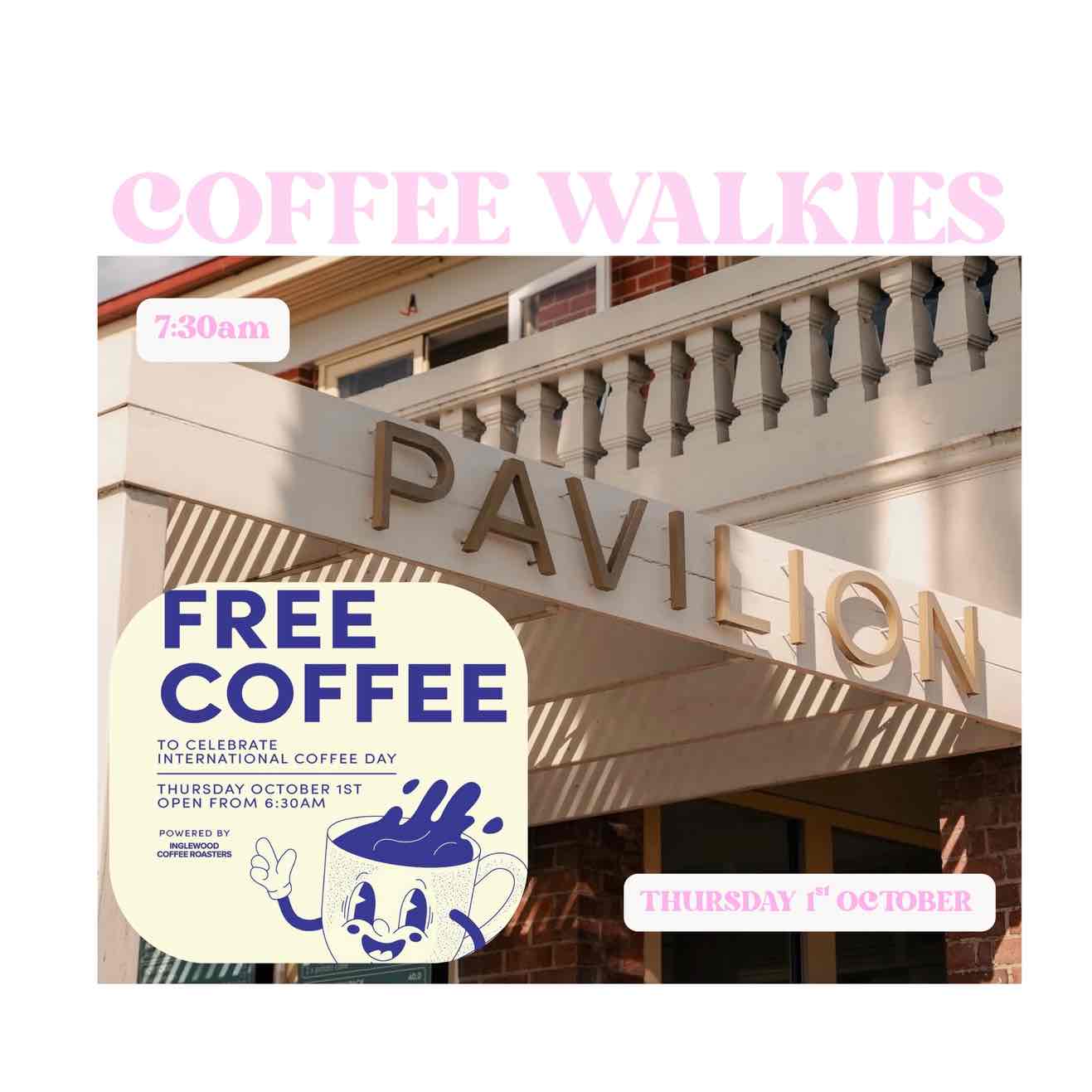 PAV coffee walk