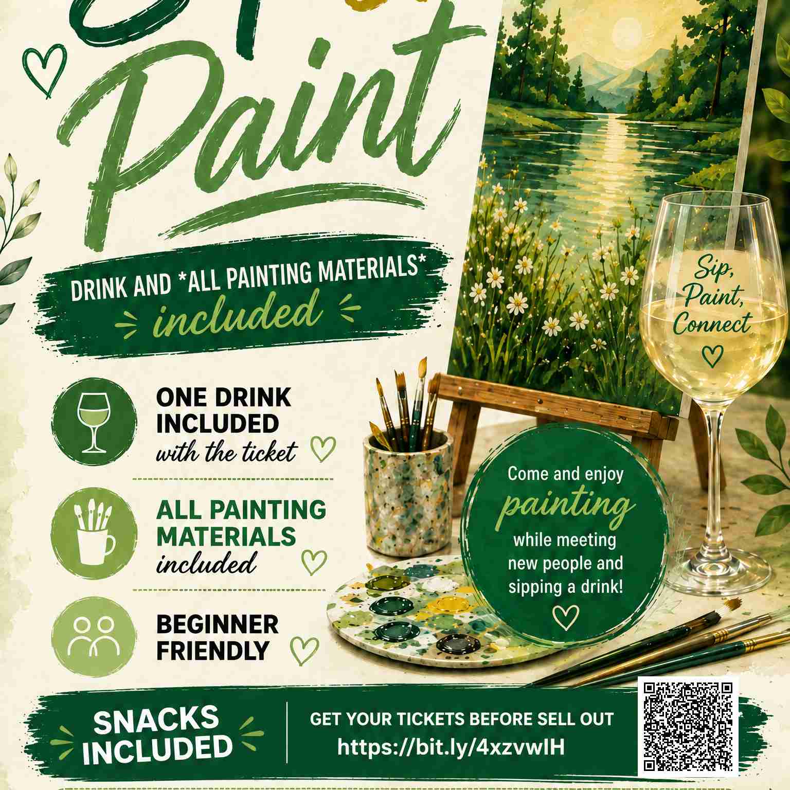 Sip and paint