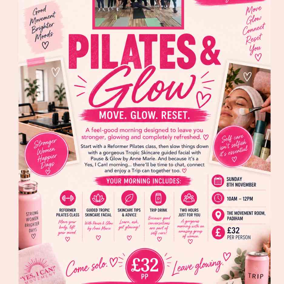 Pilates, Reset and Glow