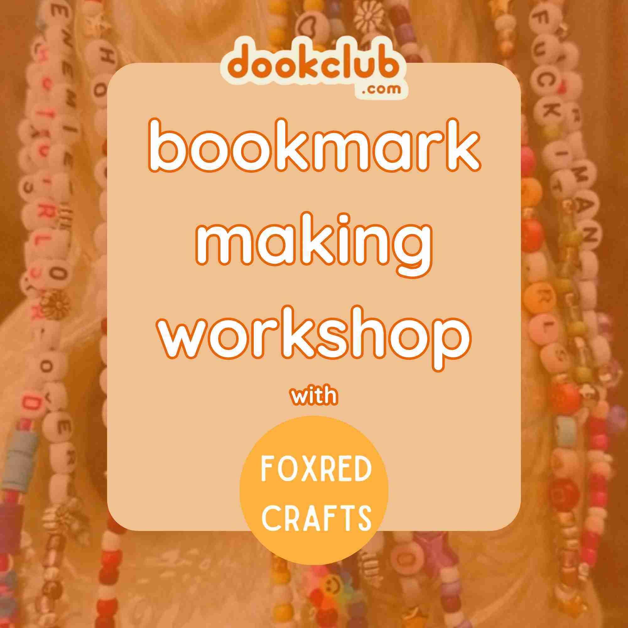 Bookmark Making Workshop X @foxredcrafts