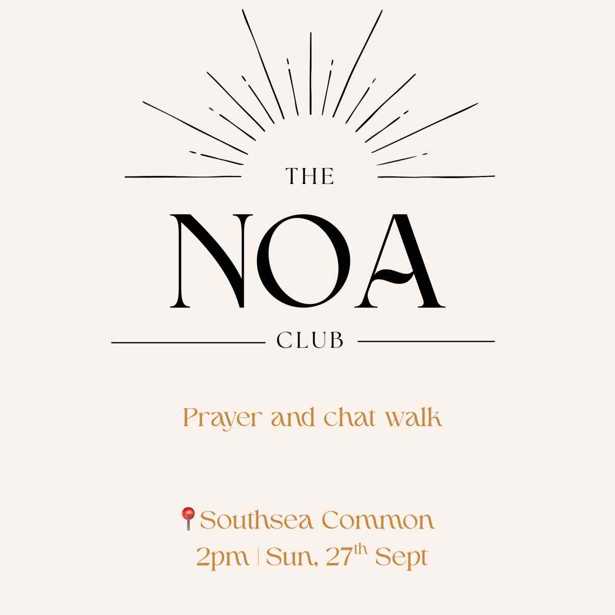 prayer and chat walk