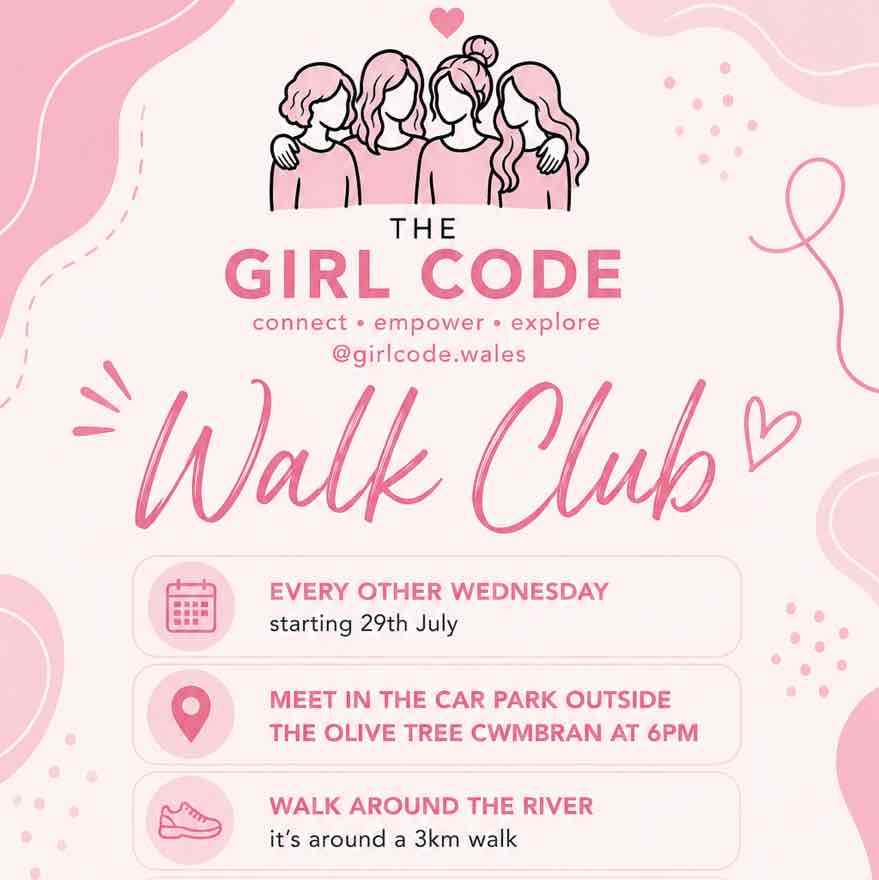 Girl Code Walk Club – Cwmbran