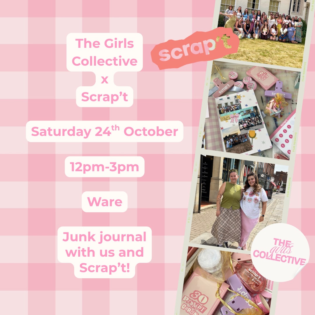 The Girls Collective x Scrap't junk journaling